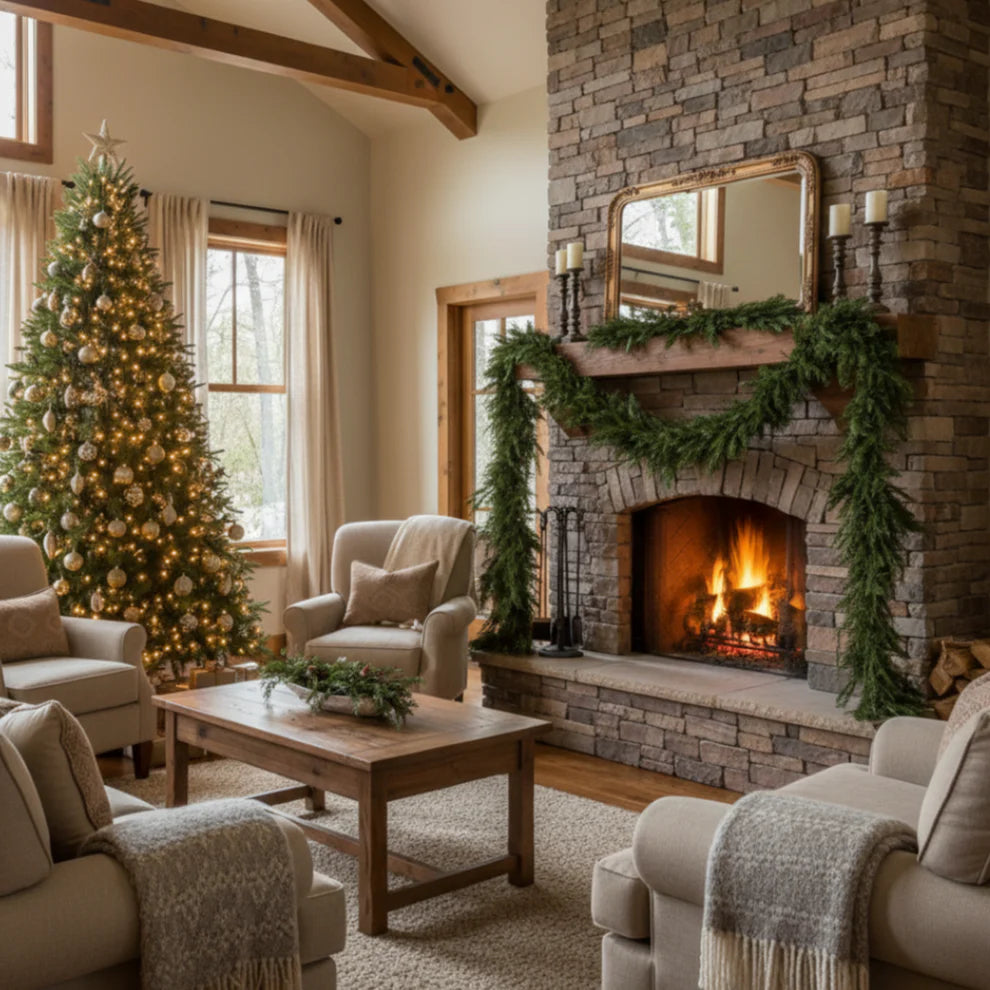 Real Touch Cedar Garland